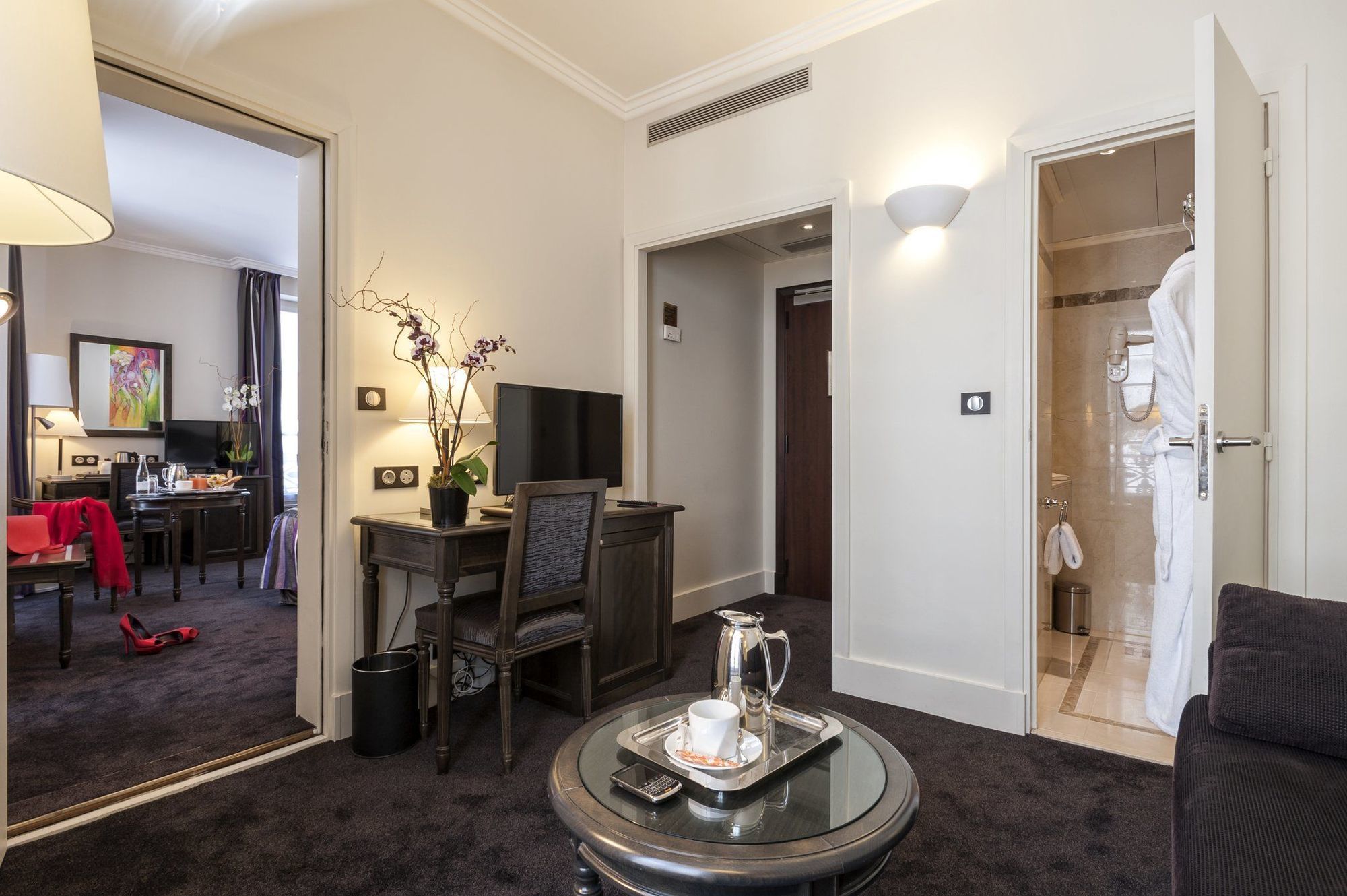 Hotel Royal Saint Honore Paris Louvre Номер фото